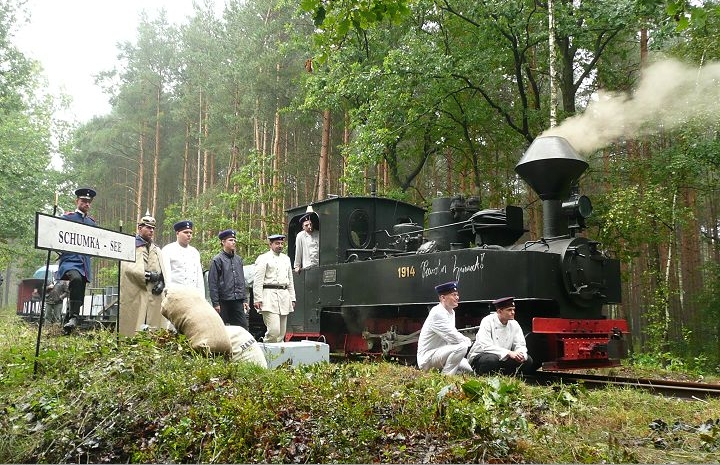 Heeresfeldbahnübung mit dem KöniglichSächsischen 3.Infanterieregiment