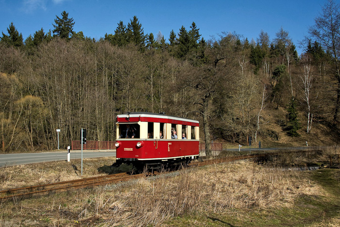 Triebwagen T1 im Seketal